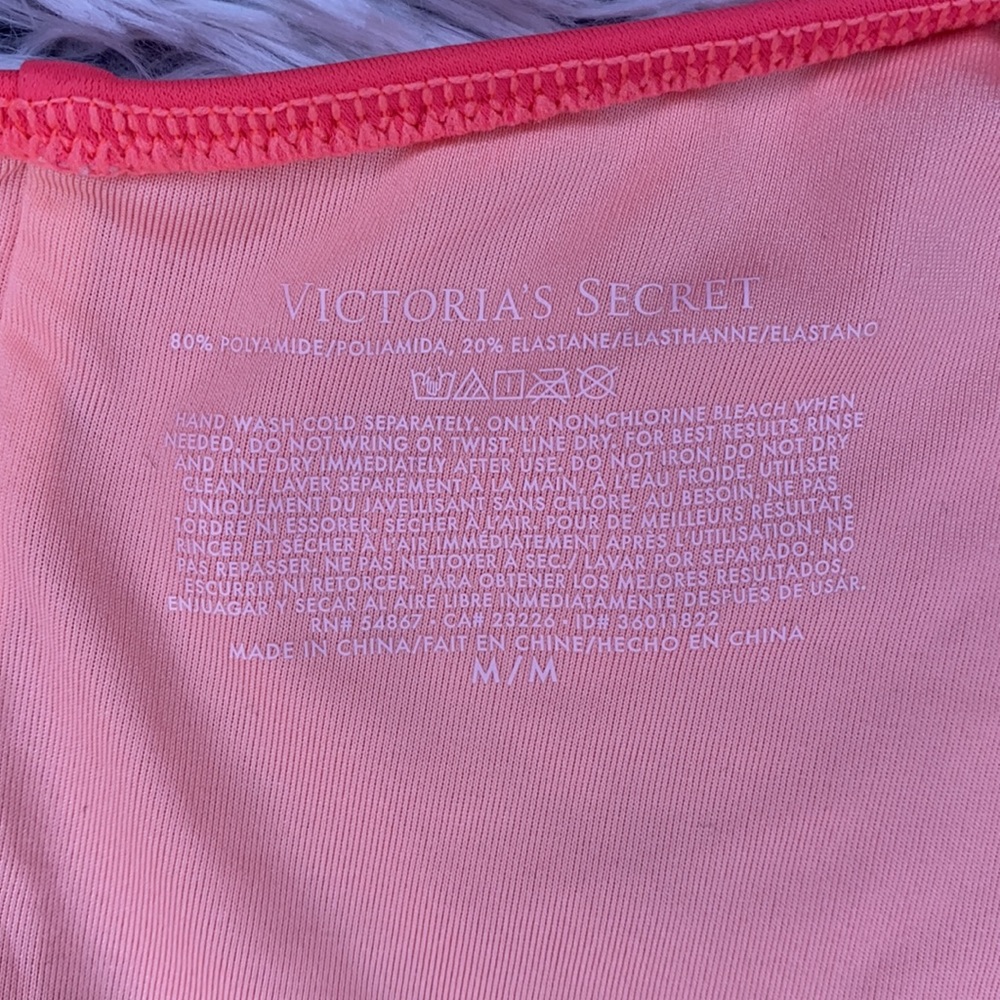 VS Ruffle Coral One Piece Swimsuit - Picture 4 of 5